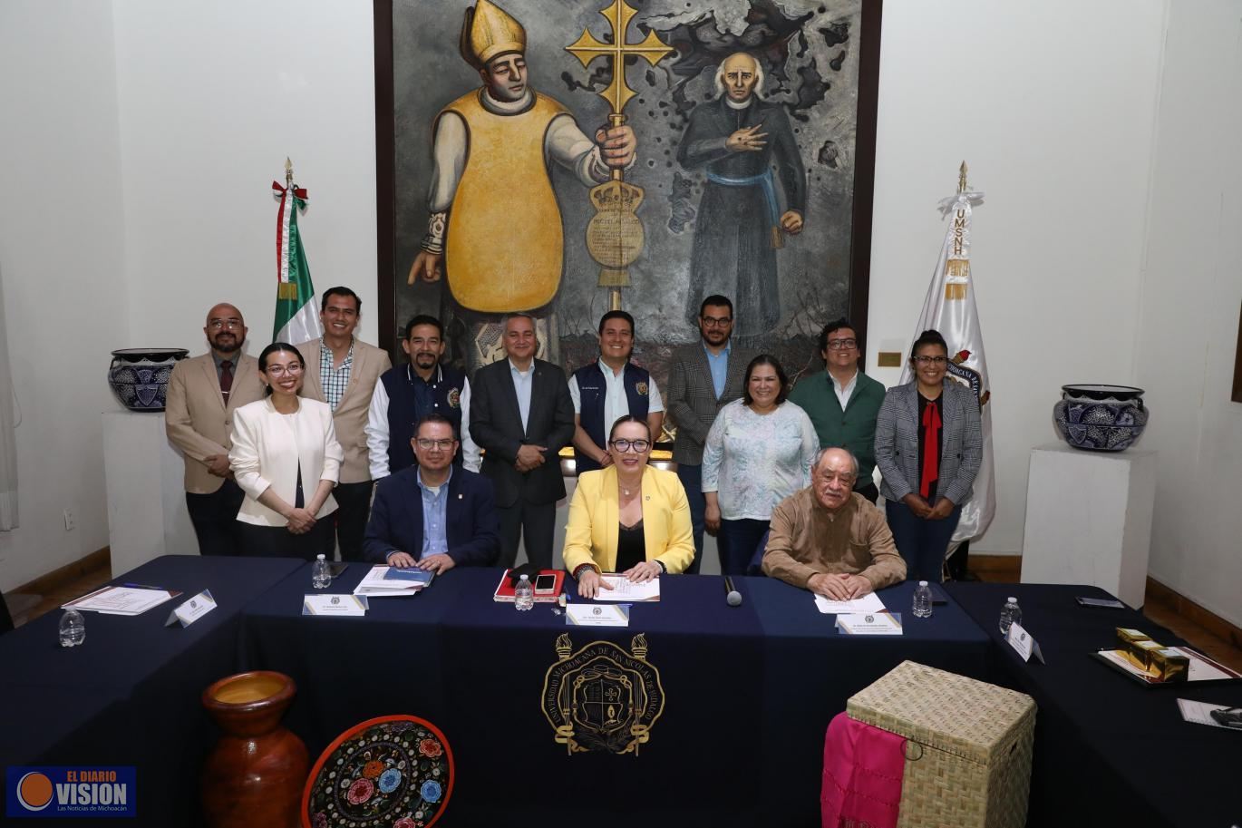 Trabajamos para que cada espacio de la UMSNH se transforme y actualice: Yarabí Ávila