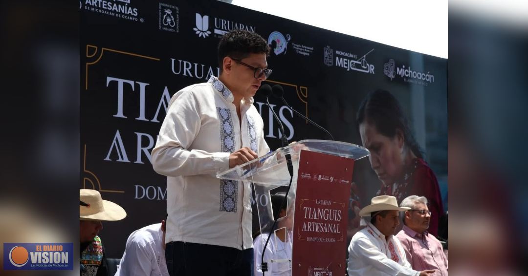 Supera expectativas, Tianguis Artesanal, Domingo de Ramos