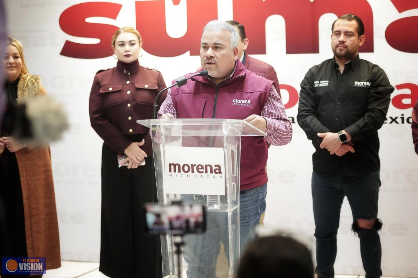 Respalda Morena Michoacán prohibición de espectáculos con apología del delito