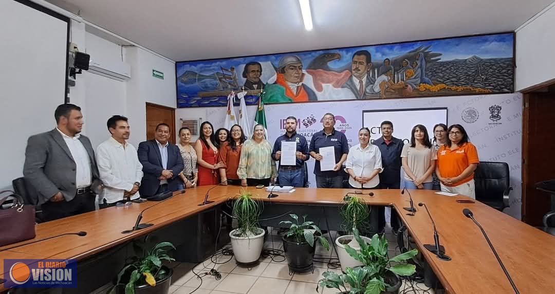 PRD Michoacán formaliza elección interna de sus órganos directivos ante el IEM