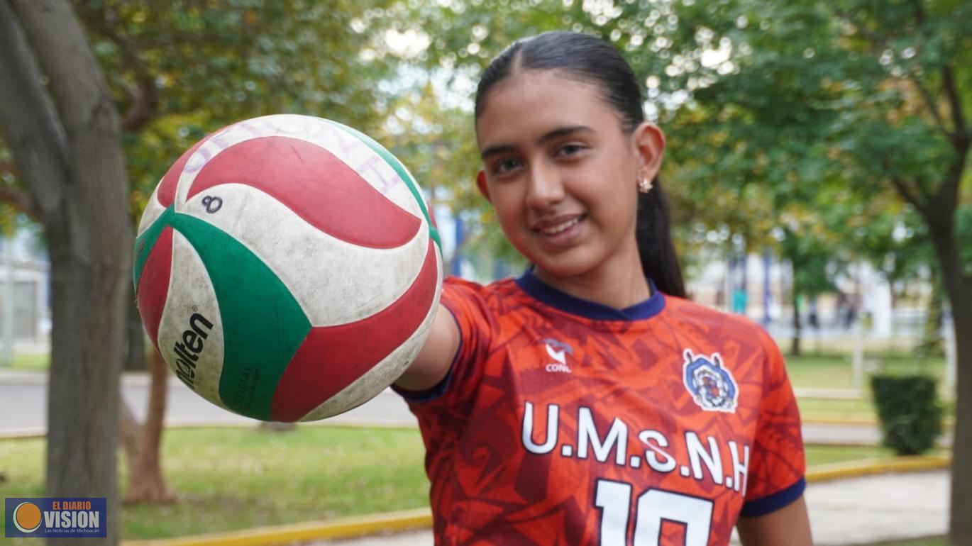 Calificar a la fase nacional de Universiada es la meta del equipo femenil de volibol de la UMSNH 