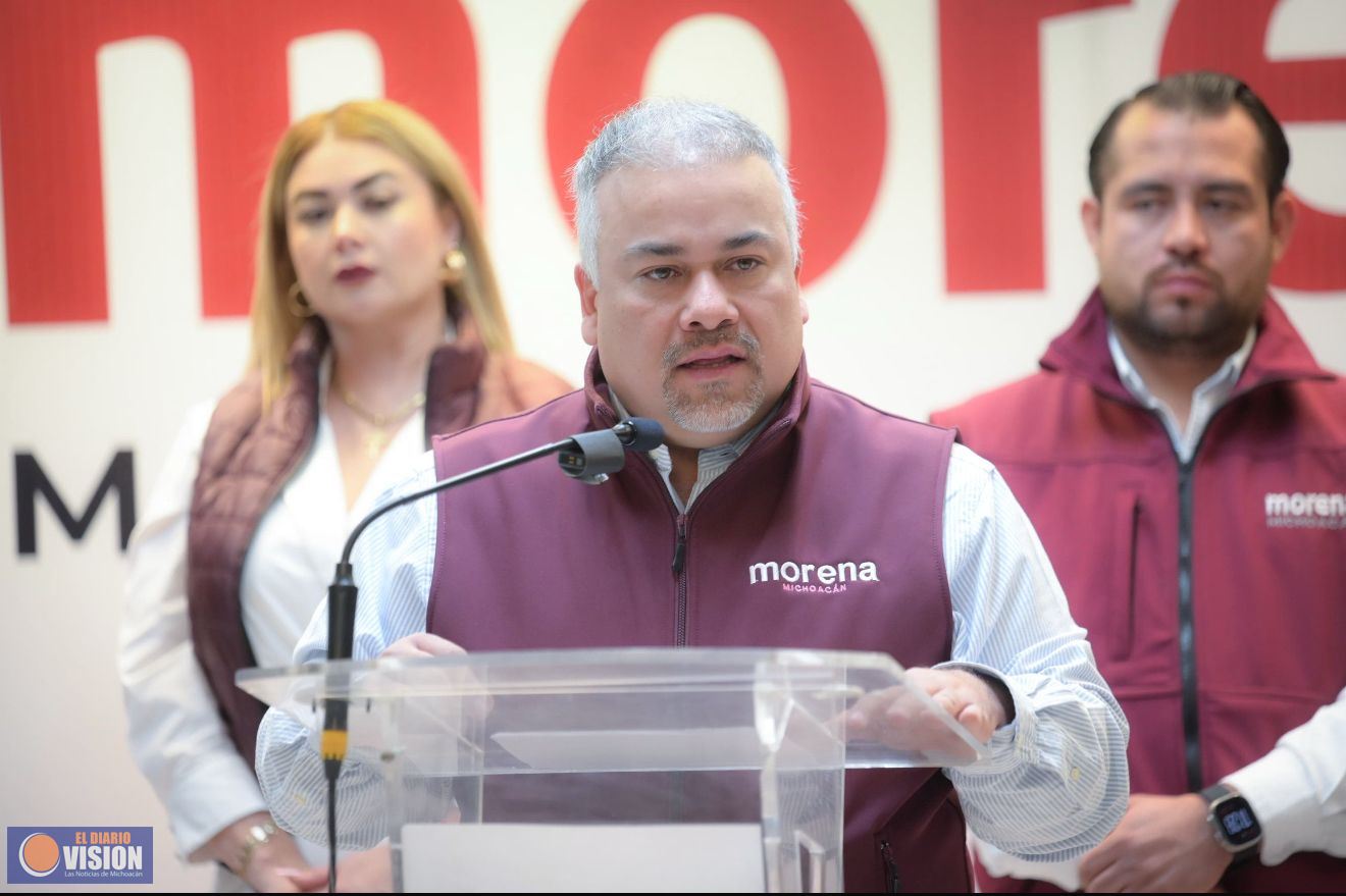Morena Michoacán denuncia corrupción en el Poder Judicial por amparo a Silvano Aureoles