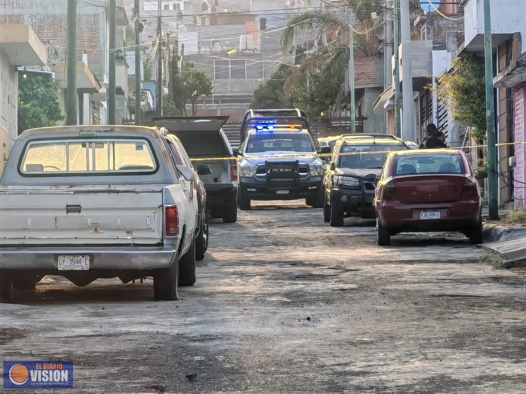 Ingresan a un domicilio de Morelia y matan a 3 hombres, dejan herido a otro