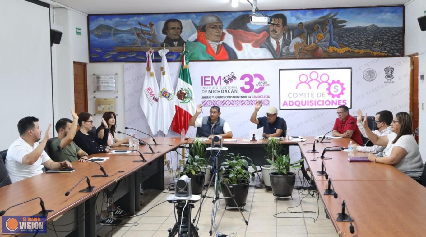 IEM aprueba lineamientos para integrar paquetes electorales