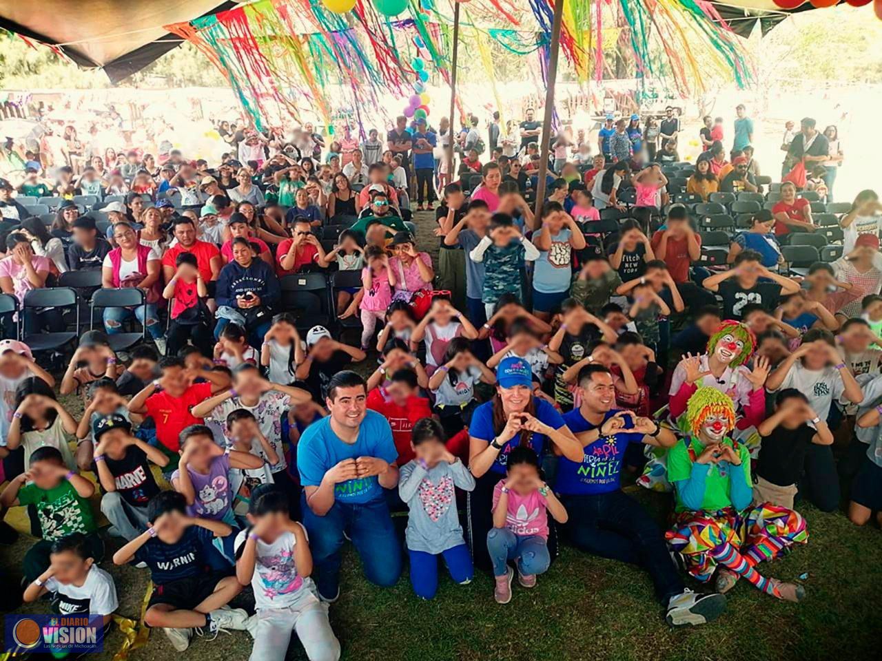 Morelia sigue de fiesta: cientos de familias celebran la Feria de la Niñez con alegría y diversión
