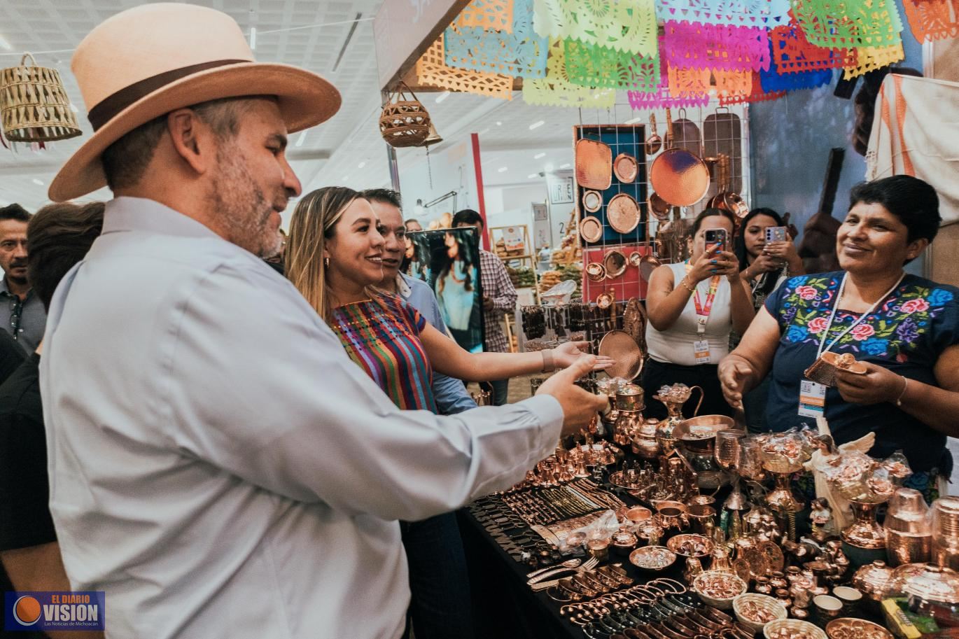 Santa Clara del Cobre se hace presente en el Festival Michoacán de Origen 2025