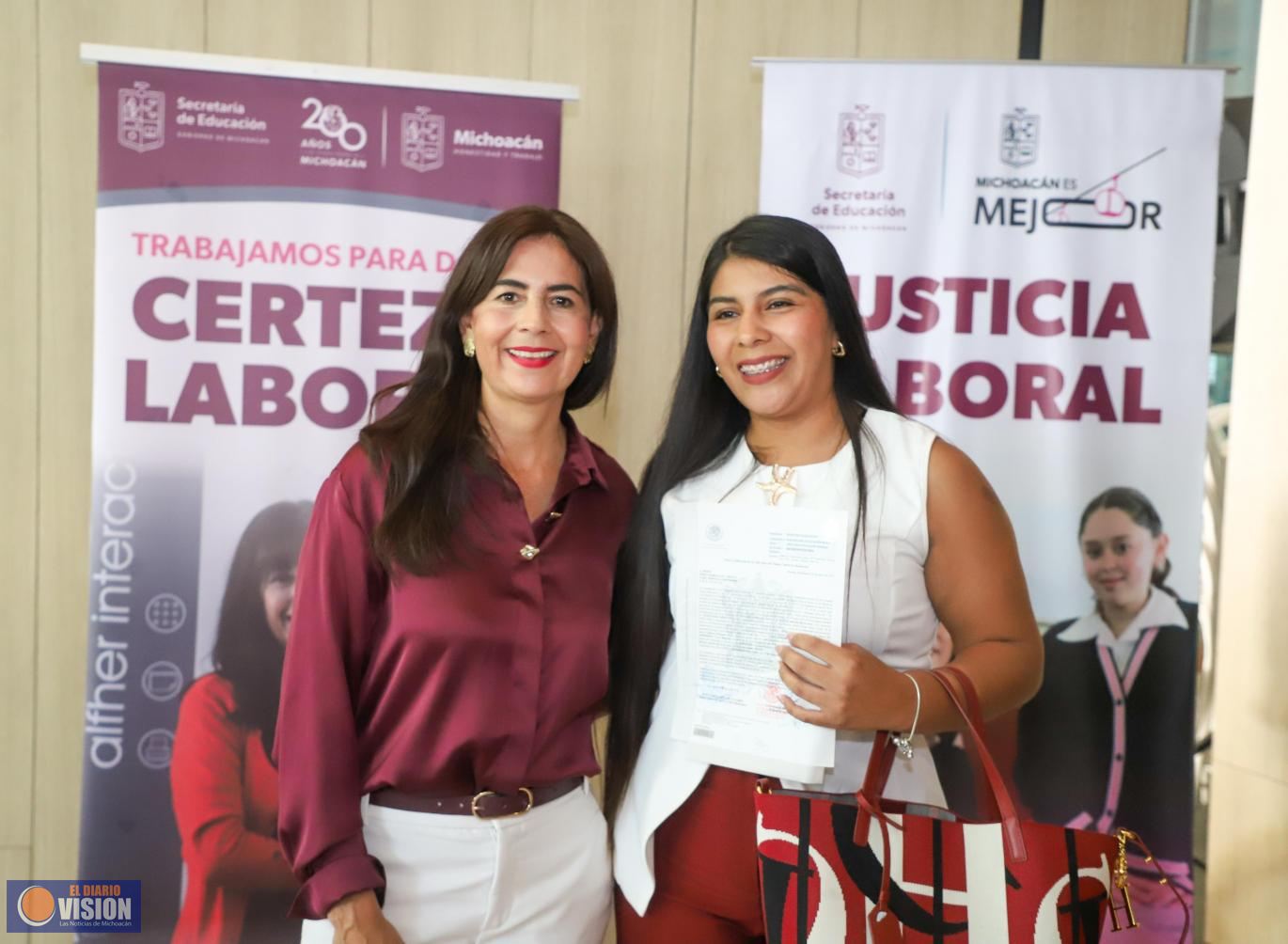 Cada documento entregado es parte de la transformación: Gabriela Molina