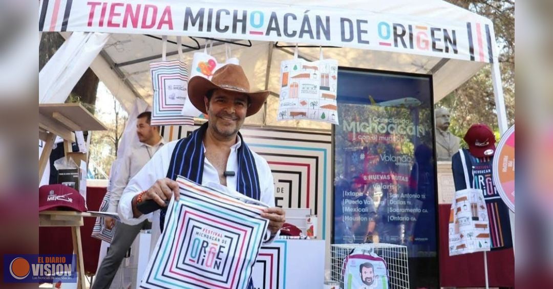 Pablo Montero visitó a las cocineras tradicionales y artesanos del Festival Michoacán de Origen