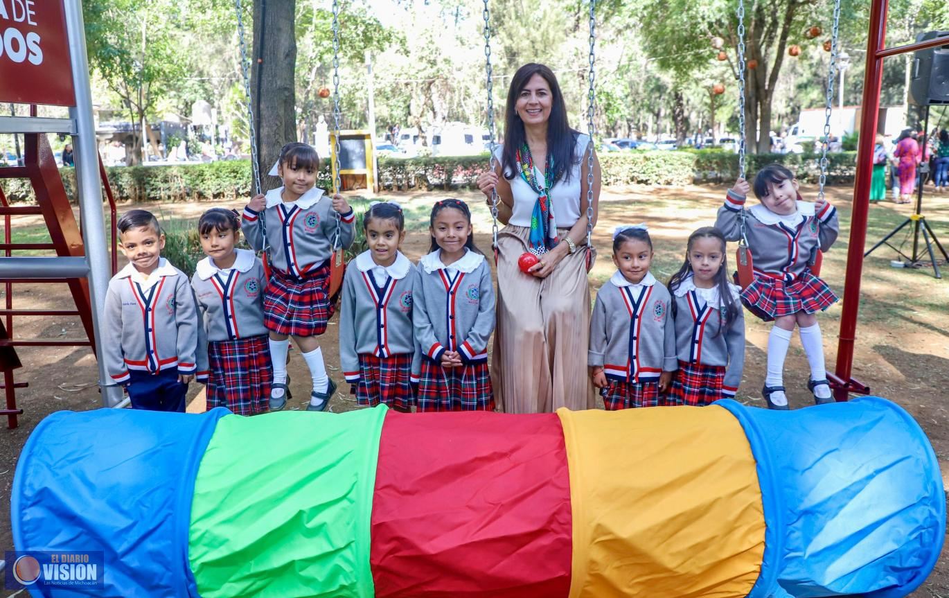 Más de 500 mdp invertidos en material didáctico y equipamiento para escuelas: Gabriela Molina