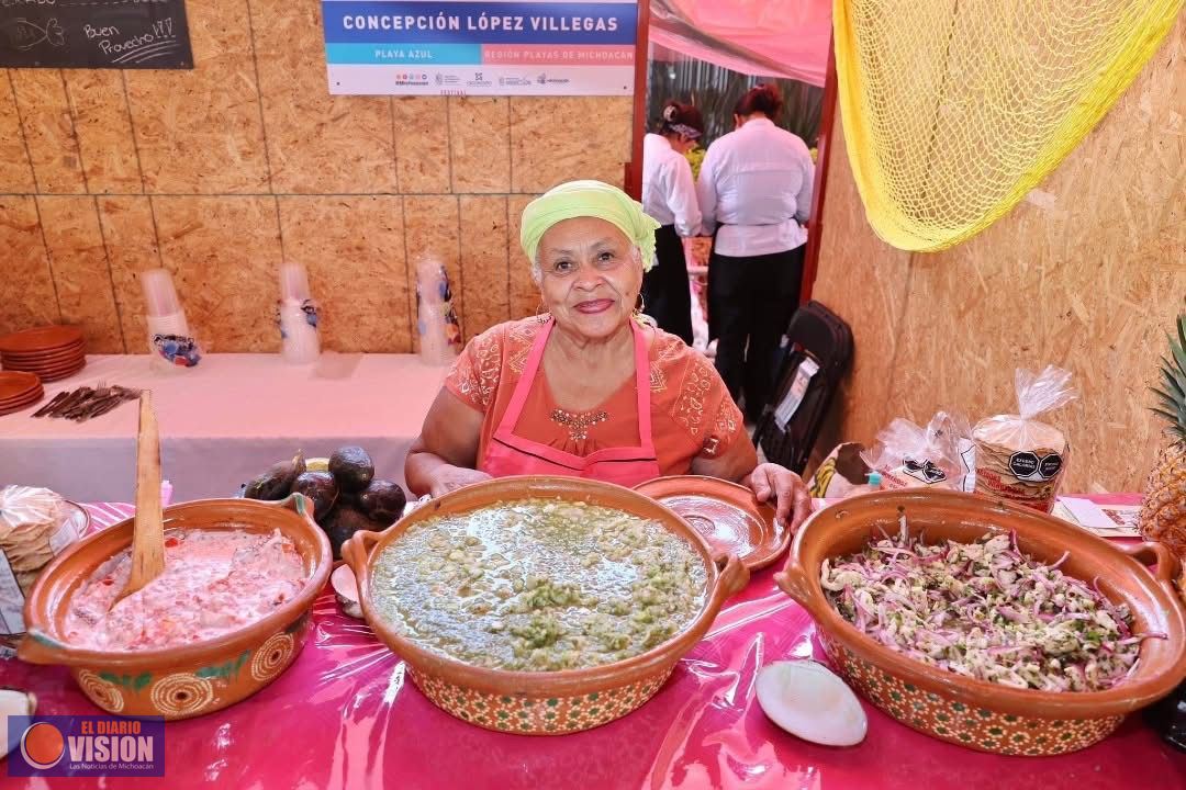 Cocineras tradicionales: los sabores del Festival Michoacán de Origen