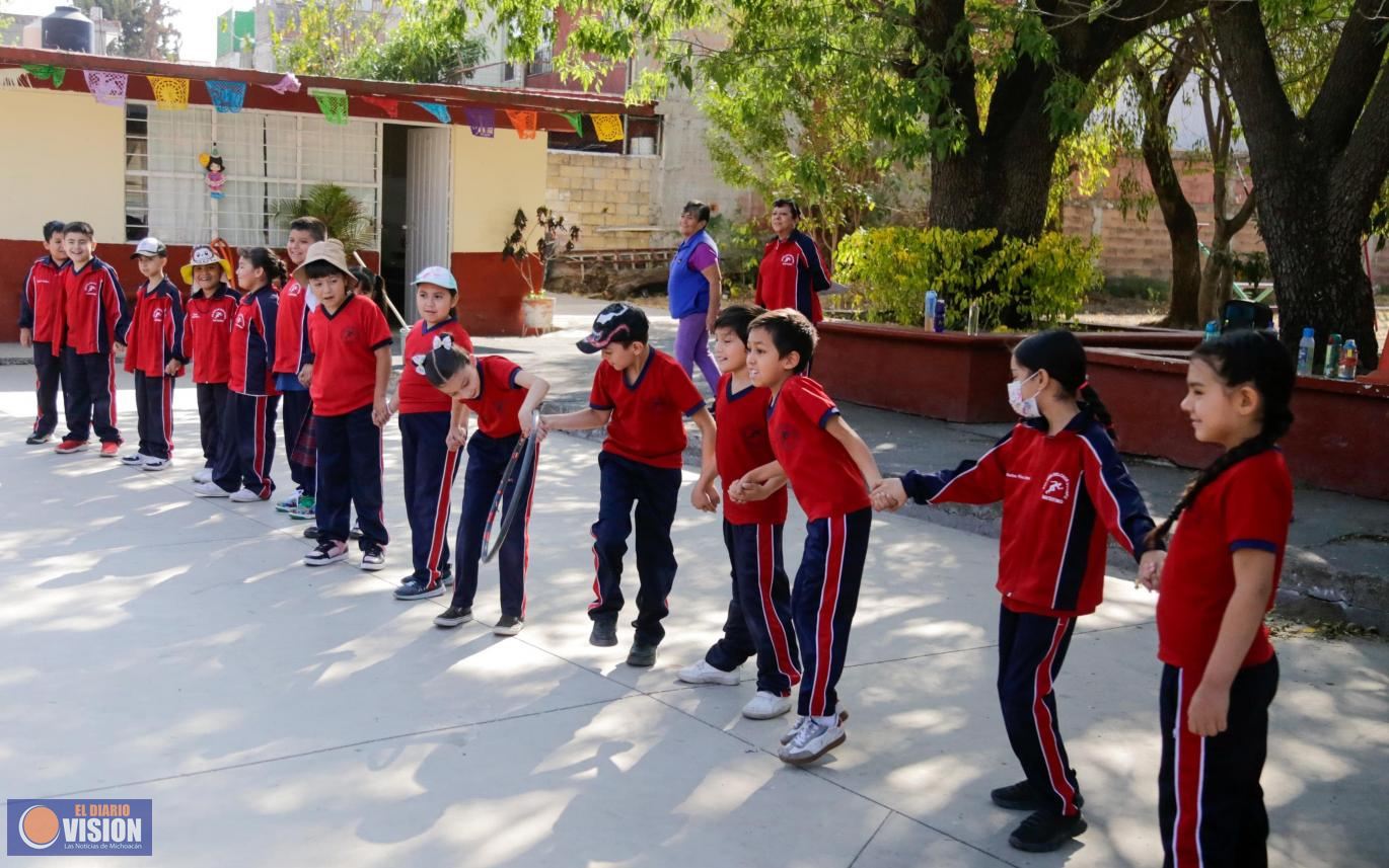Maestras y maestros de Michoacán fortalecen vida saludable en las aulas