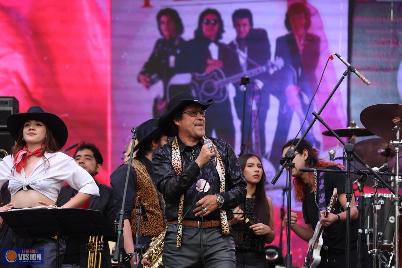 Con Los Felinos, inicia el magno concierto para celebrar a Morelia