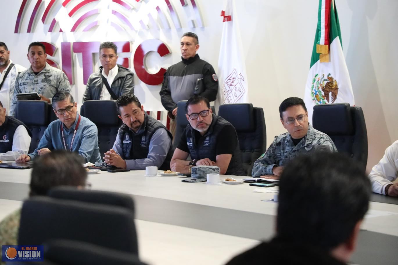 Gobierno de Michoacán activa centro de mando para jornada electoral segura