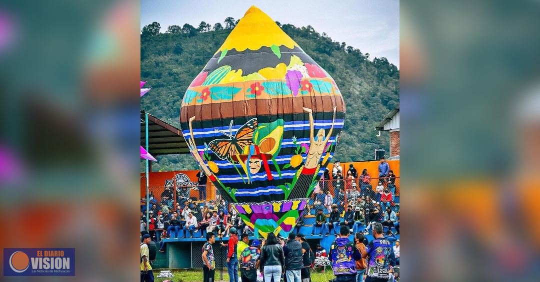 El cielo de Paracho se llenará de color con su festival de globos de cantoya