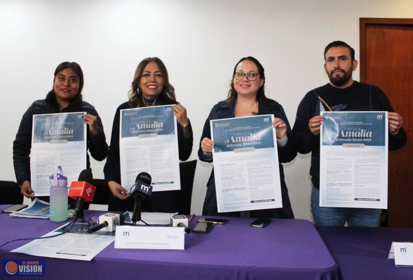 Invita Gobierno de Morelia a participar en convocatoria a la Presea 