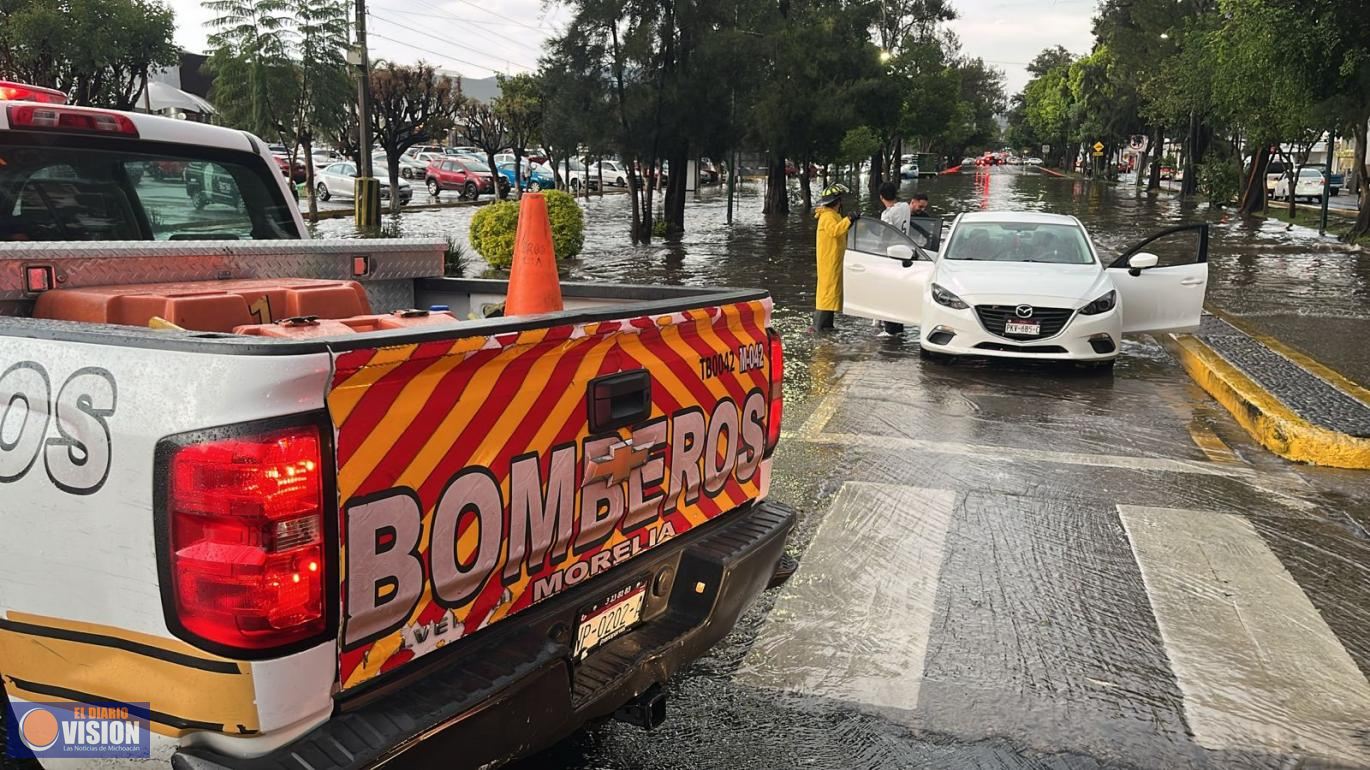 Activa Gobierno de Morelia brigadas intermunicipales por lluvia de este miércoles