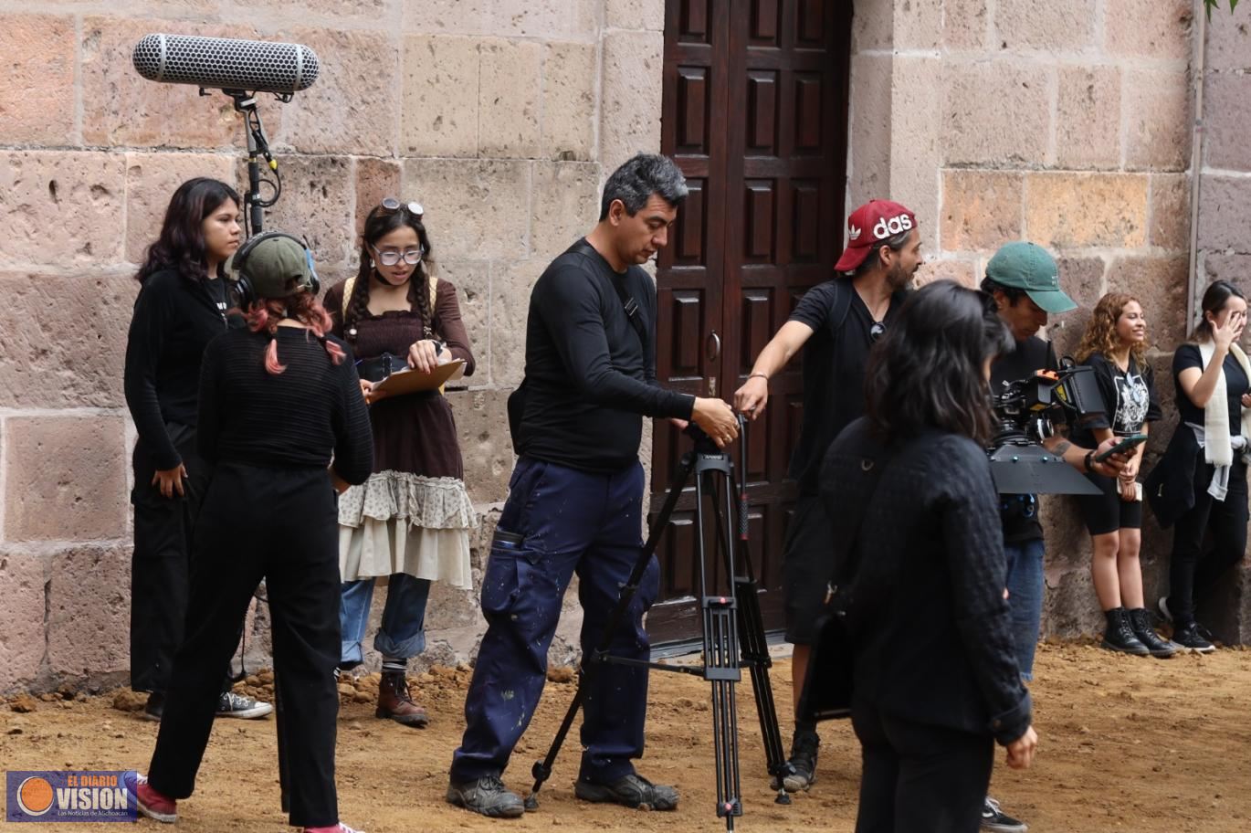 Inicia rodaje en Morelia de la película “Las Señoritas de Valladolid”