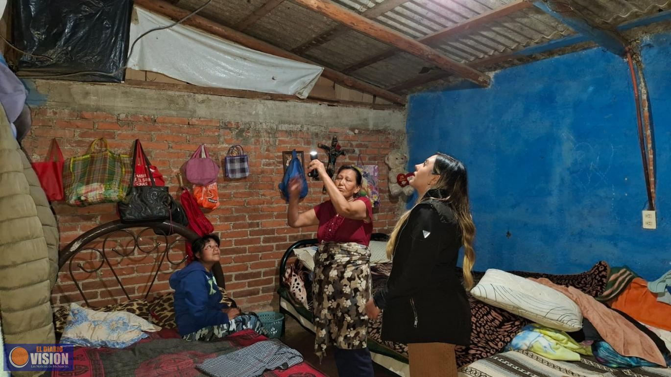 El Gobierno Municipal de Salvador Escalante refuerza acciones en Opopeo tras fenómeno meteorológico