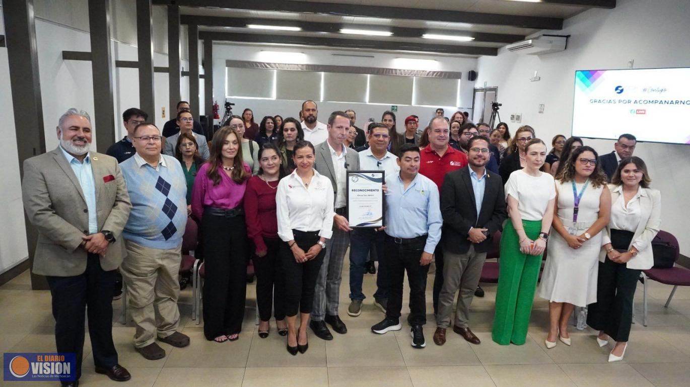 Otorga CEDH Michoacán distintivo: “Empresas comprometidas con los Derechos Humanos