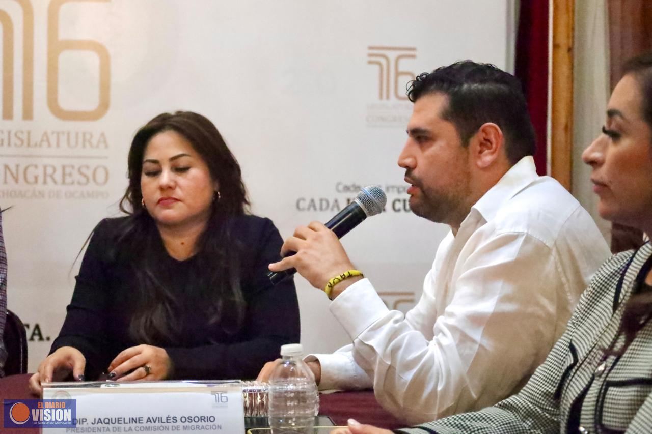 Octavio Ocampo destaca valor de intercambios legislativos para protección de migrantes