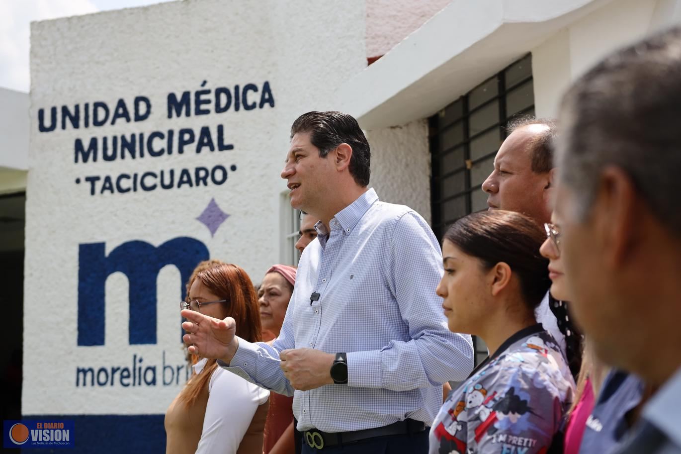 Alfonso Martínez dignifica la salud en Morelia