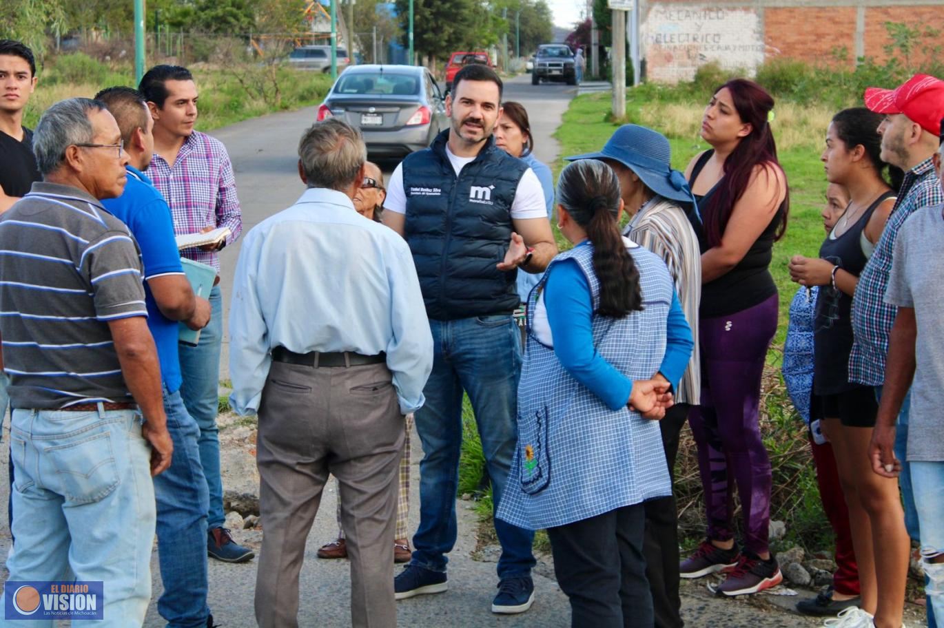 Gobierno de Morelia fortalece la cercanía con la ciudadanía en Los Encinos