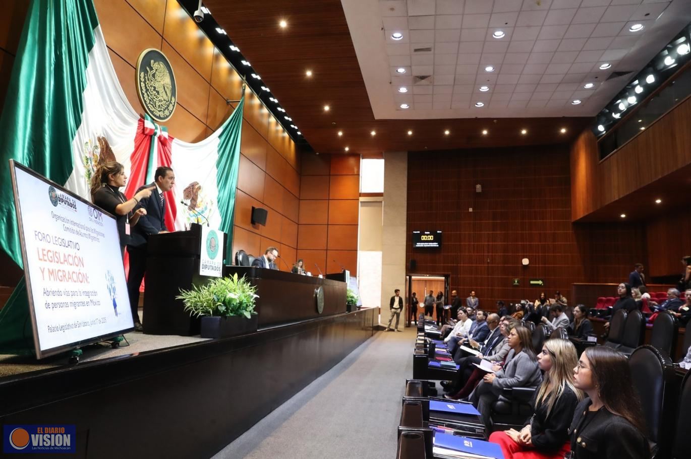 Comisión de Asuntos Migratorios realiza foro sobre la integración de personas migrantes en México