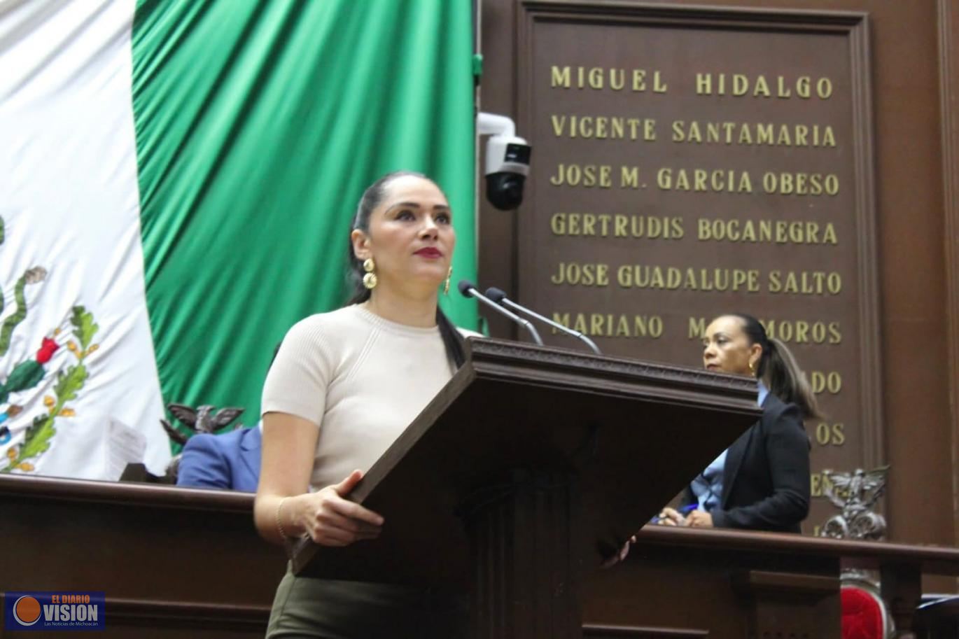 En Michoacán debemos garantizar el derecho humano a un medio ambiente sano: Diana Espinoza 