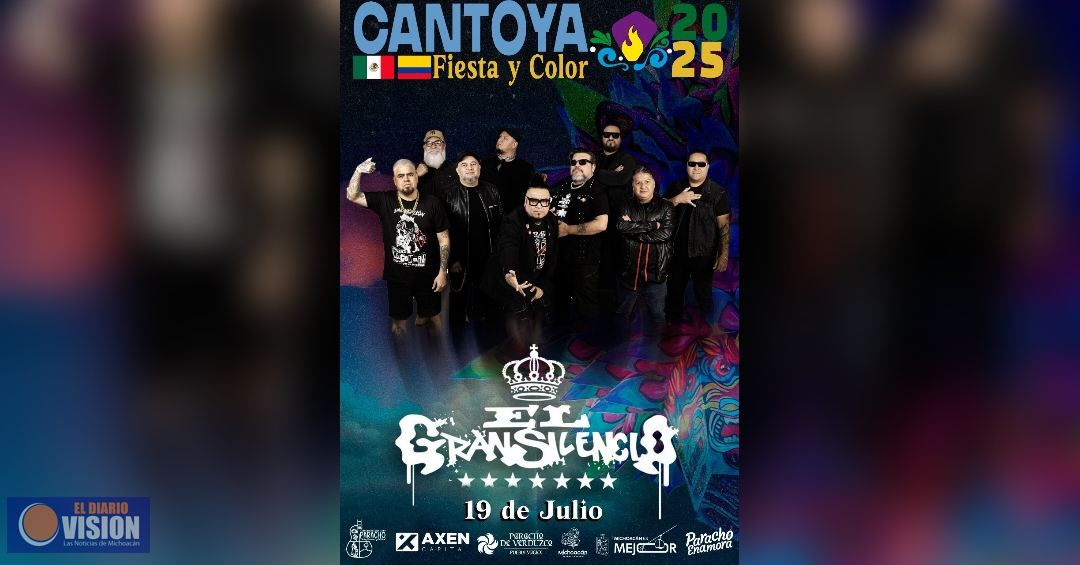 El Gran Silencio y El Tri, en el Festival Cantoya, Fiesta y Color Paracho: Sectur