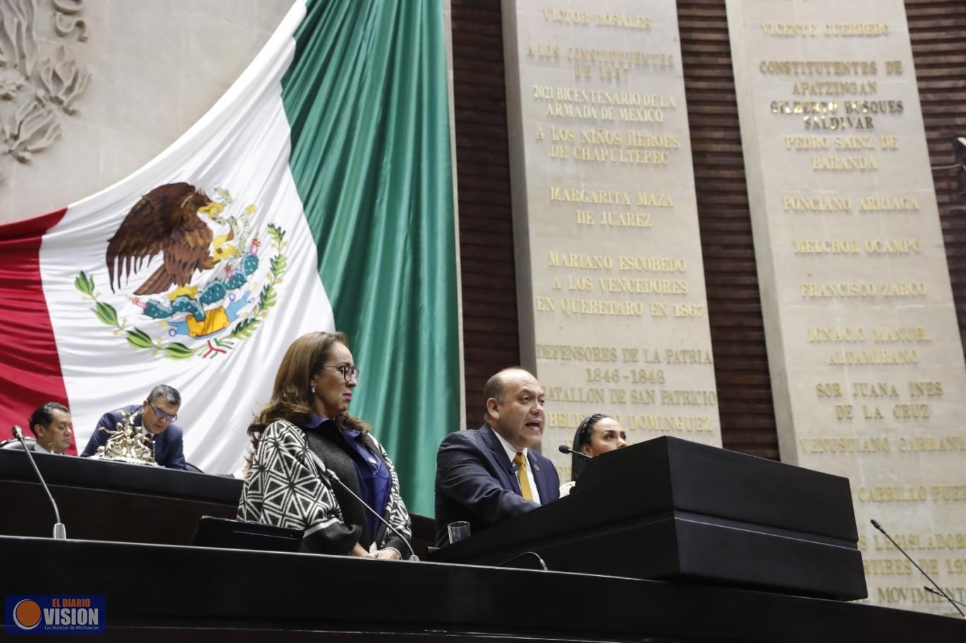 Presidente de Comisión de Justicia expone fundamentos de la nueva Ley de la Guardia Nacional