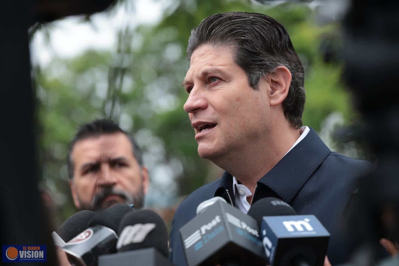 Morelia, lista para desfogues de Presa de Cointzio: Alfonso Martínez