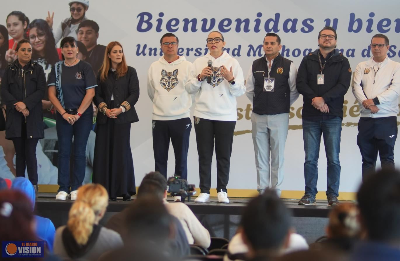 Queremos que la UMSNH sea un espacio seguro para sus hijas e hijos: Yarabí Ávila 