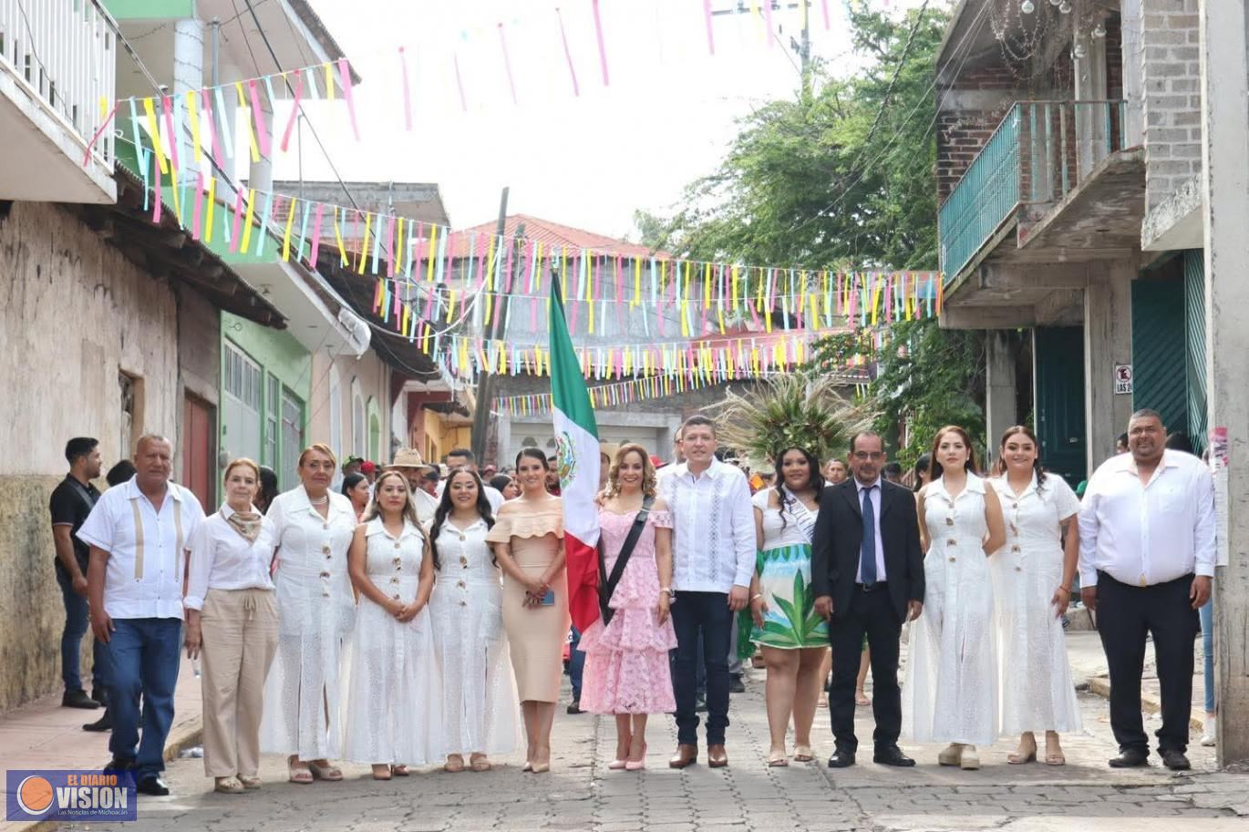 Conmemora Turicato, 93 años de su elevación a municipio 