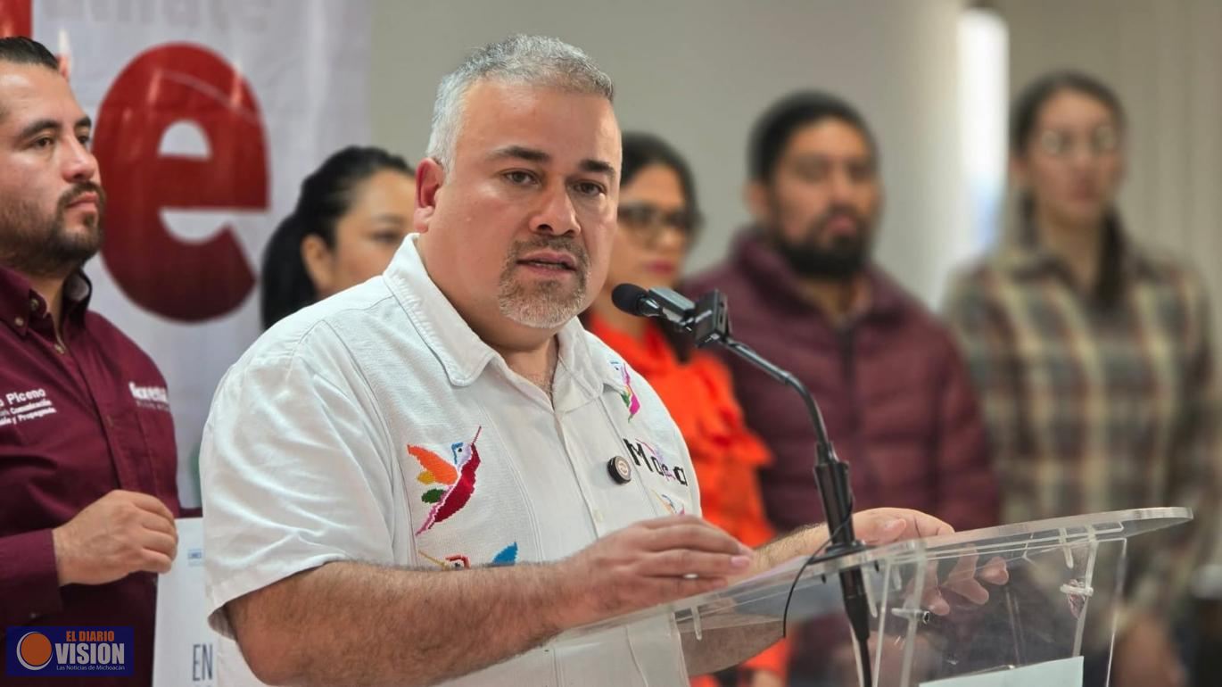 Morena arrasa en intención de voto en Michoacán; encuesta lo confirma: Jesús Mora