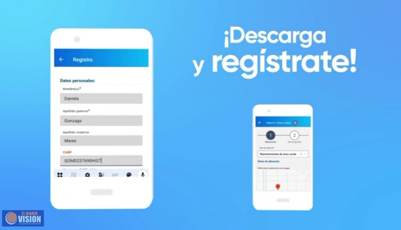 Ayuntamiento de Morelia lanza aplicación “Morelia Gobierno Digital” para reportes ciudadanos