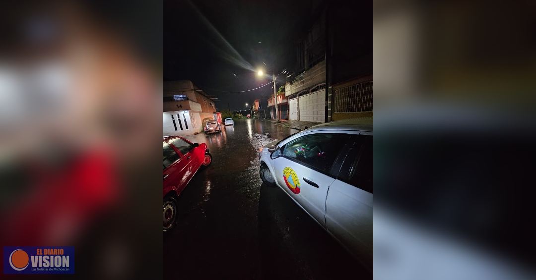 Gobierno de Morelia activa protocolos preventivos durante tormenta nocturna