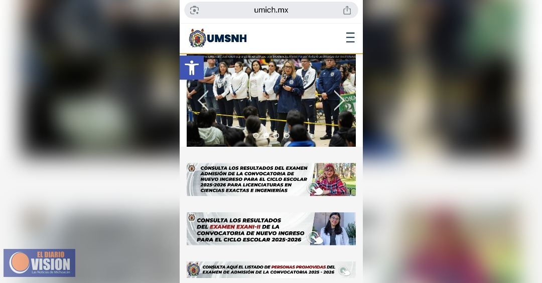 En portal de la UMSNH, publicadas las listas de personas promovidas para el área de la Salud