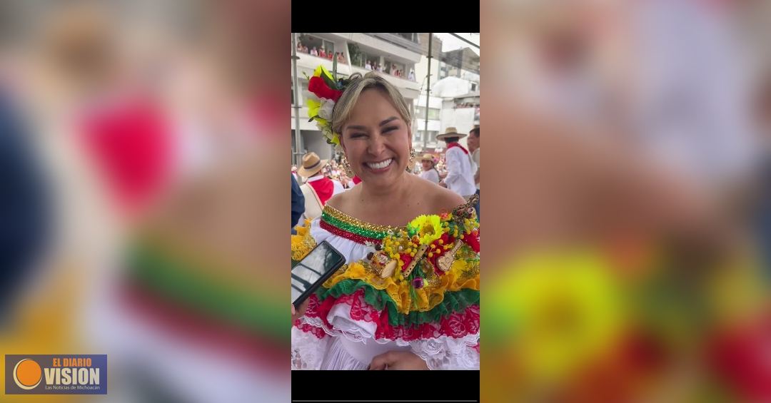 Alcaldesa de Ibagué agradece a Morelia por compartir su folclor en el festival colombiano