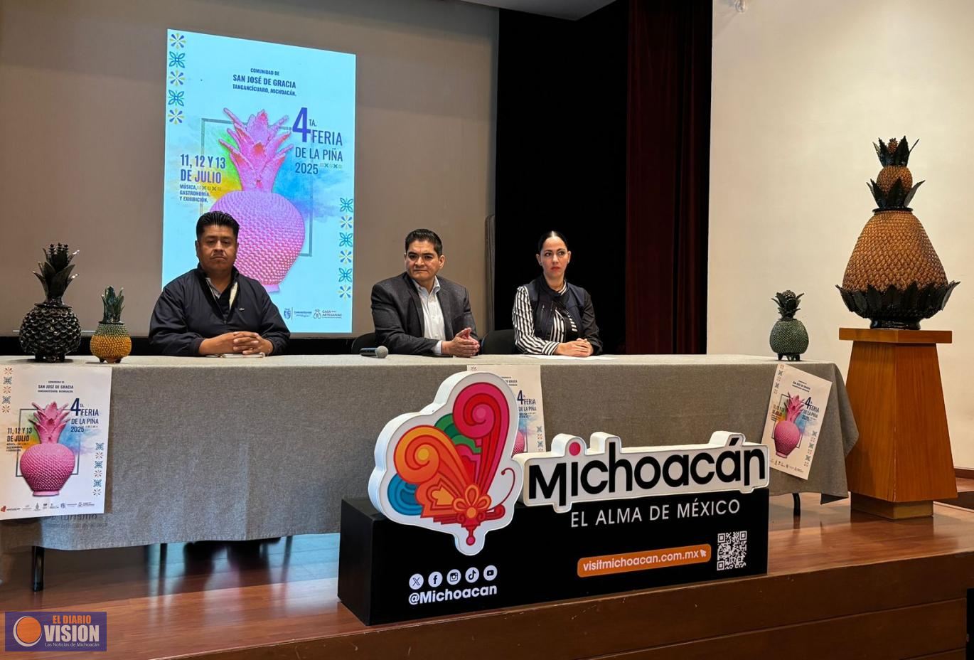 San José de Gracia te espera en la Feria de la Piña, del 11 al 13 de Julio: Sectur