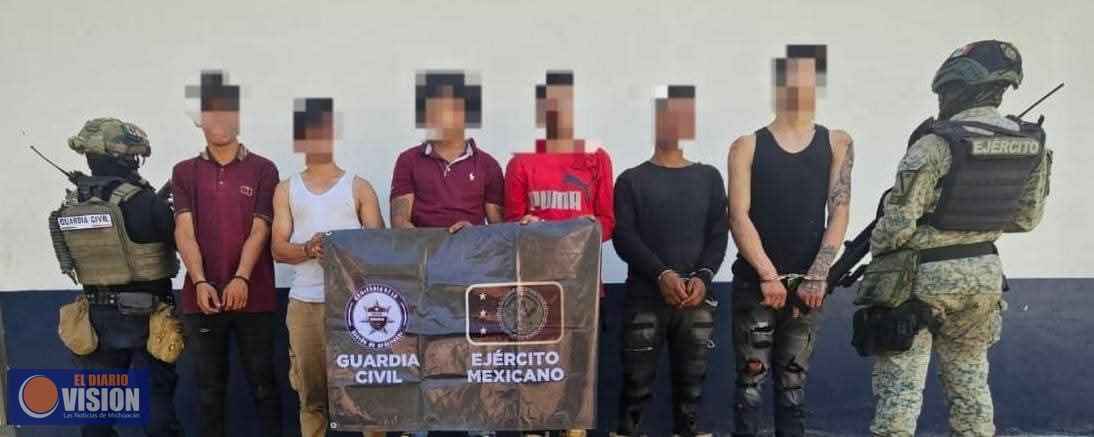 Capturan a sicarios de Colombia y Venezuela, en Michoacán