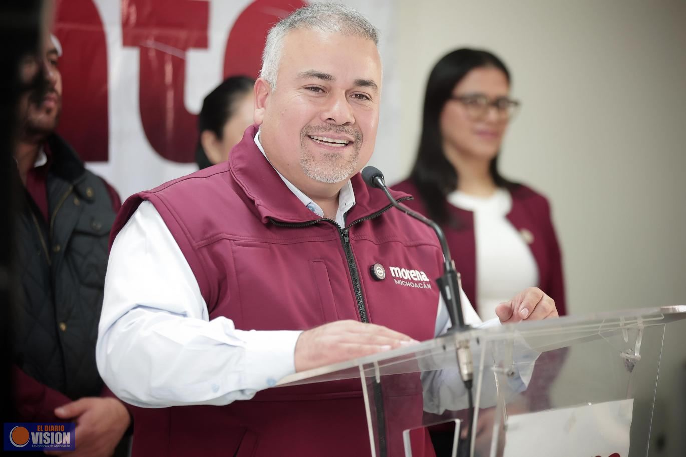 Morena Michoacán impulsa formación política con curso para protagonistas del cambio