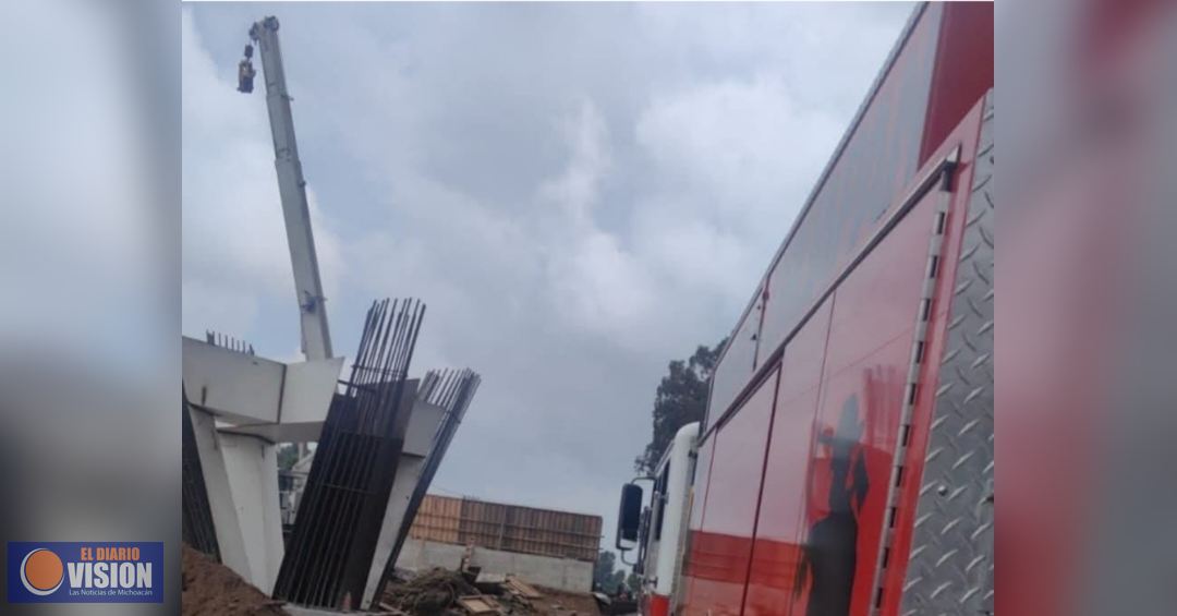 Reportan fuga de gas en Libramiento Oriente de Uruapan 