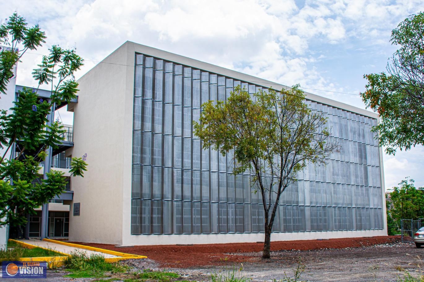 Espacios dignos para las y los nicolaitas; se concluye edificio de Posgrado de la FCCA