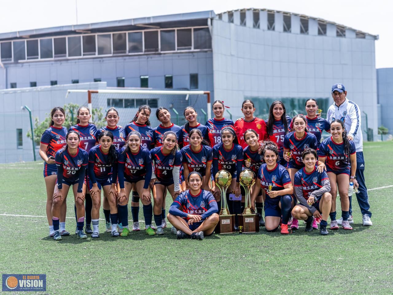 Apoyo al fútbol femenil nicolaita se ve reflejado en buenos resultados  