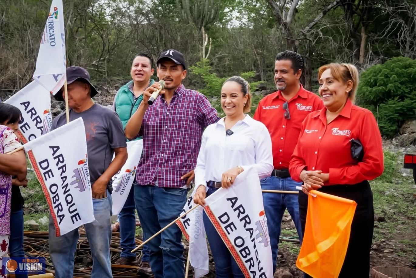 Alcaldesa Graciela Hernández Arreola, arrancó rehabilitación de pozo profundo en Cruz de Caminos