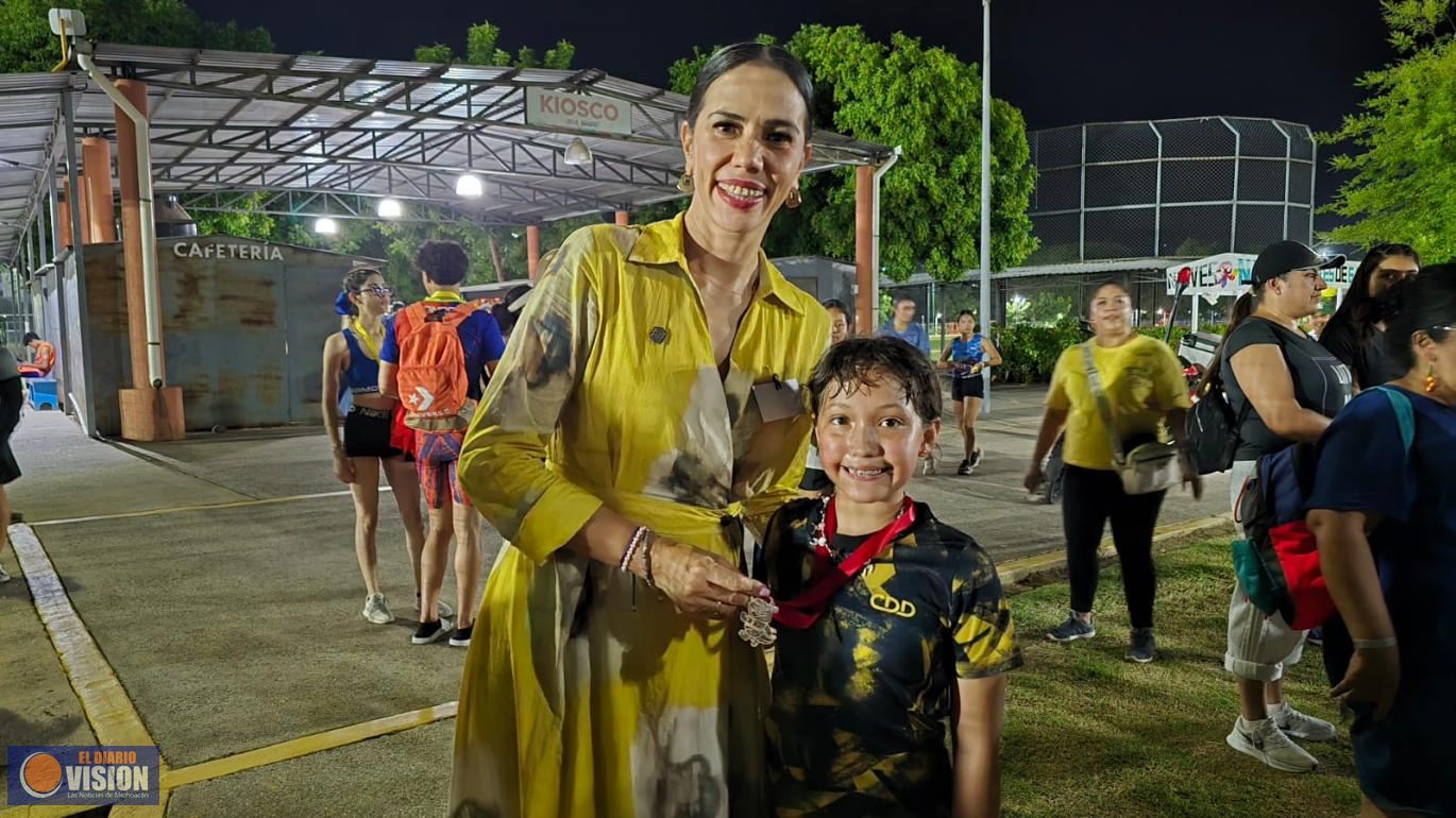 Alcaldesa de Ixtapa, Lizette Tapia Castro preside evento nacional Track & Field