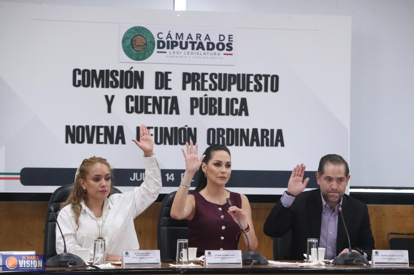 Aprueban opiniones de impacto presupuestal sobre protección a candidatas y derechos digitales