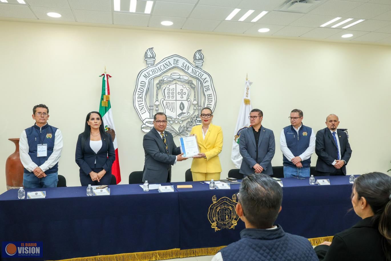 Calidad, sello de la UMSNH; obtiene el Certificado ISO 9001 para el Sistema de Gestión de Calidad