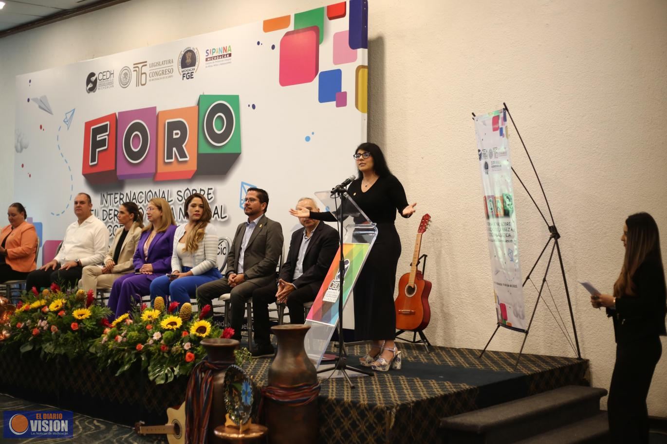 Abrirá Vanhe Caratachea ruta para renovar Ley de Protección a la Niñez en Michoacán