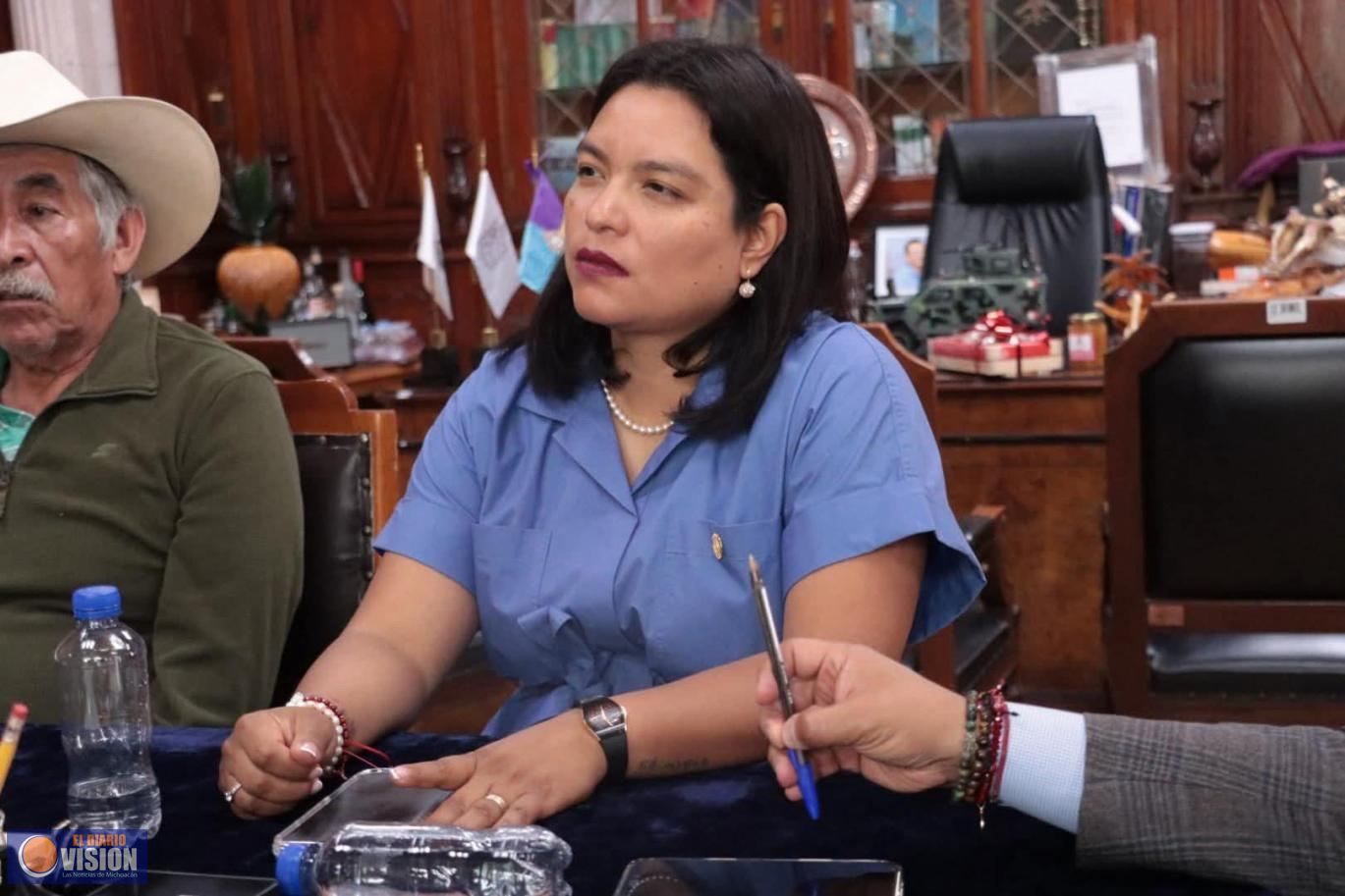 Respalda Eréndira Isauro iniciativa ciudadana que busca proteger lenguas indígenas en Michoacán